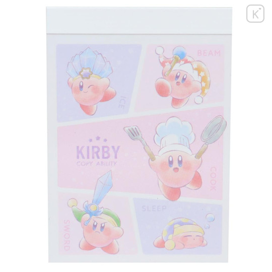 Japan Kirby Mini Notepad - Kirby : Copy Ability B - 1