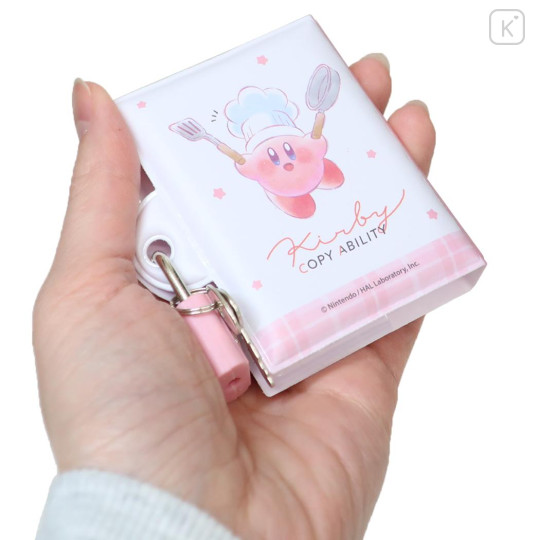 Japan Kirby Lockable Diary Mochimochi Memo Pad - Kirby : Copy Ability White - 2