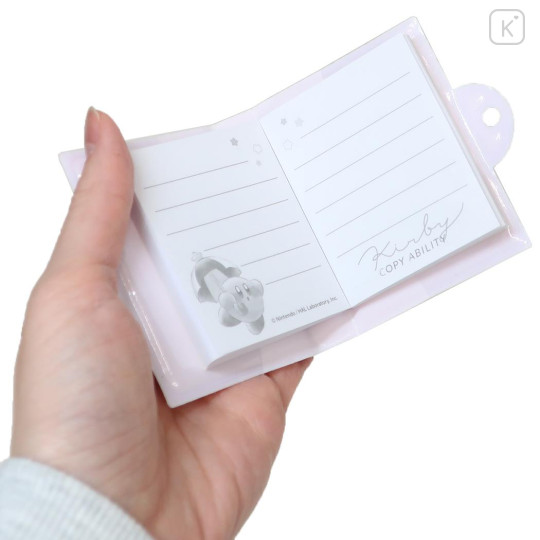 Japan Kirby Lockable Diary Mochimochi Memo Pad - Kirby : Copy Ability White - 3