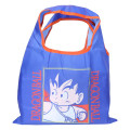 Japan Dragon Ball Eco Shopping Bag With Pocket (S) - Goku Purple Blue - 1