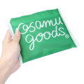 Japan Osamu Goods Eco Shopping Bag With Pocket - Green - 4