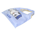 Japan Peanuts Eco Shopping Bag With Pocket (S) - Snoopy Brother Olaf : Cookie - 2