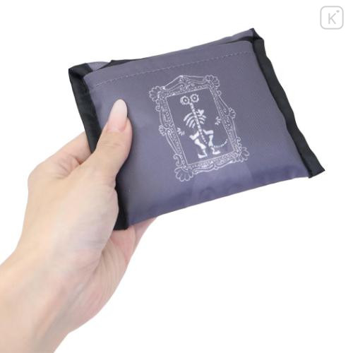 Japan Moomin Eco Shopping Bag With Pocket (S) - Moomintroll : Grey - 4