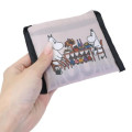 Japan Moomin Eco Shopping Bag With Pocket (S) - Moomintroll & Mom Beige - 4