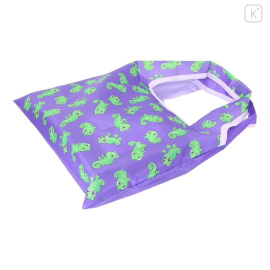 Japan Disney Eco Shopping Bag With Pocket (S) - Rapunzel : Purple - 2