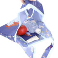 Japan Disney Eco Shopping Bag With Pocket (S) - Cinderella : Navy - 3