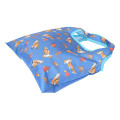 Japan Disney Eco Shopping Bag With Pocket (S) - Jasmine : Blue - 2