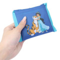Japan Disney Eco Shopping Bag With Pocket (S) - Jasmine : Blue - 4