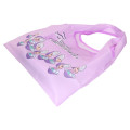 Japan Disney Eco Shopping Bag With Pocket (S) - Young Oyster : Light Purple - 2