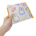 Japan Miffy Eco Shopping Bag With Pocket - Miffy : Drawing Colorful - 4