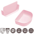 Japan San-X Bento Lunch Box 360ml - Sumikko Gurashi : Dessert Party Heart Cake Light Pink - 2