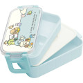 Japan San-X 2 Tier Bento Lunch Box 600ml - Sumikko Gurashi : Sumikko's Favorite Light Blue - 2