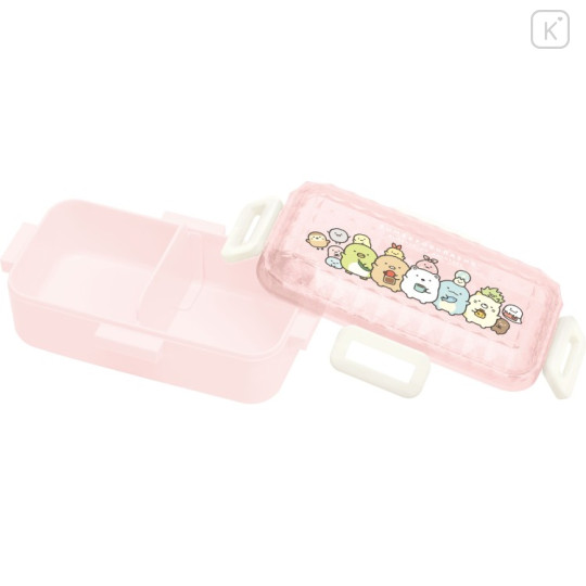 Japan San-X Bento Lunch Box 530ml - Sumikko Gurashi : Sumikko's Favorite Light Pink - 2