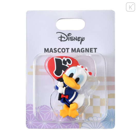 Japan Disney Store 3D Figure Magnet - Donald : Summer Festival - 2