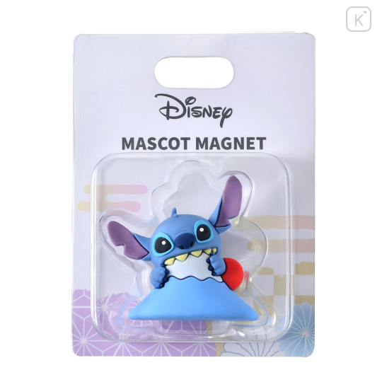 Japan Disney Store 3D Figure Magnet - Stitch : Mt. Fuji Bite - 2