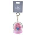 Japan Disney Store Shaka Shaka Keychain - Scrump & Stitch : Sakura Cherry Blossom Diorama Festival - 2