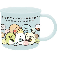 Japan San-X Plastic Cup - Sumikko Gurashi : Sumikko's Favorite Light Blue
