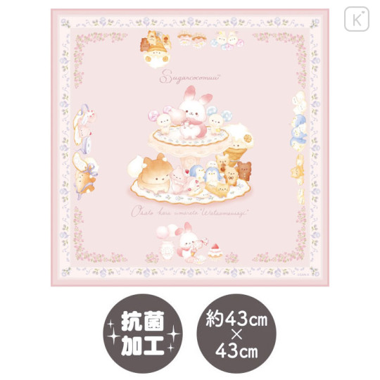 Japan San-X Bento Wrapping Cloth - Sugarcocomuu : Dessert Party Light Pink - 2