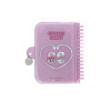 Japan Esther Bunny A6 Spiral Lockable Journal - Mochimochi Blue - 2