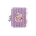 Japan Mezzon Piano A6 Spiral Lockable Journal - Mochimochi Pink - 2