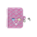 Japan Chiikawa A6 Spiral Lockable Journal - Chiikawa : Mochimochi Pink - 1