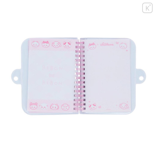 Japan Chiikawa A6 Spiral Lockable Journal - Chiikawa : Mochimochi Pink - 3