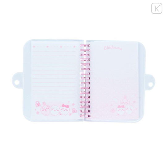 Japan Chiikawa A6 Spiral Lockable Journal - Chiikawa & Hachiware & Usagi : Mochimochi - 3