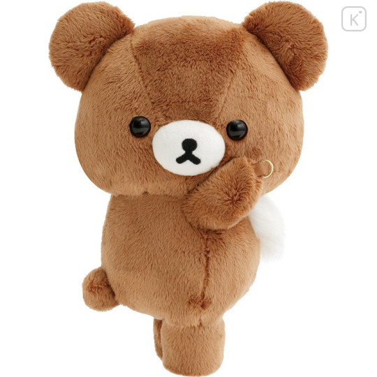 Japan San-X Plush Pochette - Chairoikoguma : Chairoikoguma's Kumakyun Days - 2