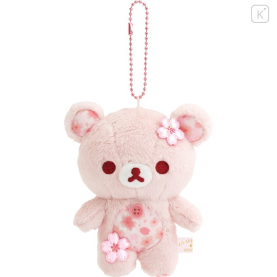 Japan San-X Hanging Plush - Korilakkuma : Sakura Cherry Blossom - 1