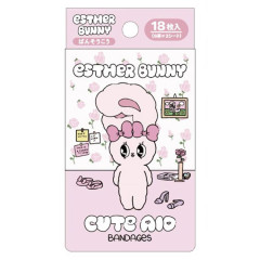 Japan Esther Bunny Boxed Adhesive Bandage - Light Pink
