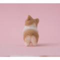 Japan Hamanaka Aclaine Needle Felting Kit - Corgi - 2