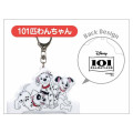 Japan Disney Photo Holder Card Case Keychain - 101 Dalmatians : Smile - 2