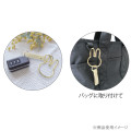 Japan Miffy Mascot Carabiner Smart Keychain - Miffy : Gold - 2