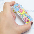 Japan Kirby Floating Sequins Keychain - Kirby : Chocolate Style Star - 2