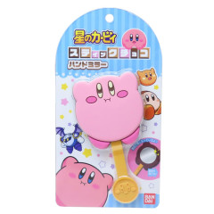 Japan Kirby Hand Mirror - Kirby : Chocolate Style Hovering