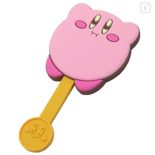 Japan Kirby Hand Mirror - Kirby : Chocolate Style Hovering - 2