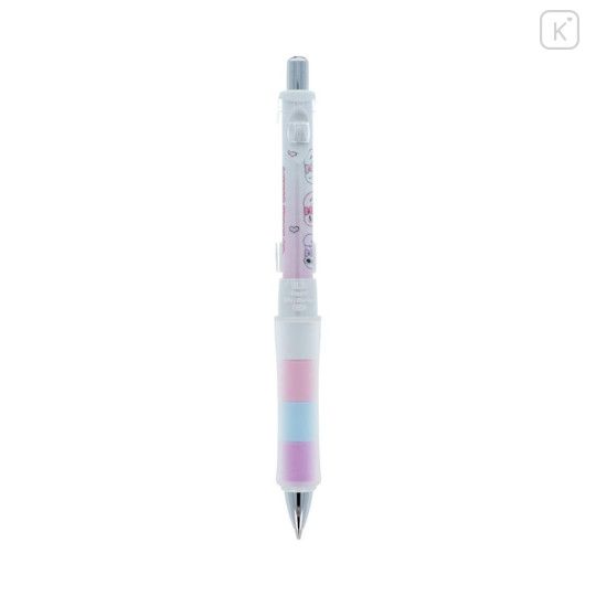 Japan Esther Bunny Dr. Grip Play Border Shaker Mechanical Pencil - White - 2