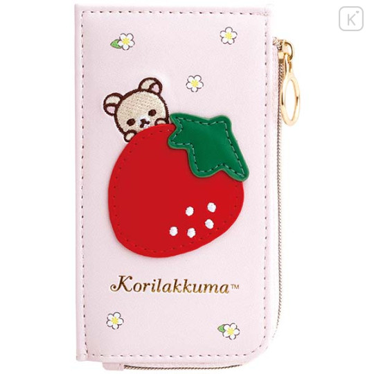 Japan San-X Store Fragment Case - Korilakkuma : Tochigi Strawberry Ambassador - 1