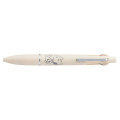 Japan Peanuts Jetstream Lite Touch 4&1 Multi Ballpoint Pen + Mechanical Pencil - Snoopy & Woodstock : Beige - 1