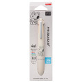 Japan Peanuts Jetstream Lite Touch 4&1 Multi Ballpoint Pen + Mechanical Pencil - Snoopy & Woodstock : Beige - 2