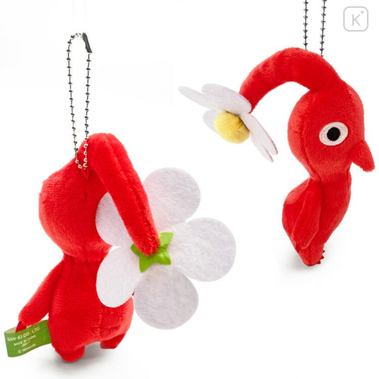 Japan Pikmin Mascot Holder - Red Flower - 2