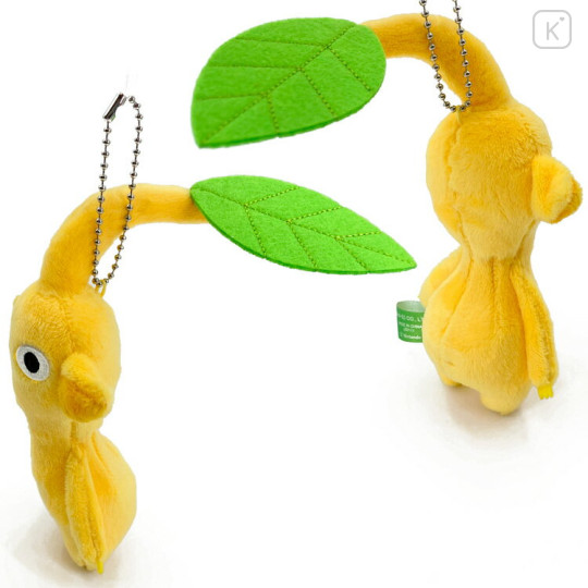 Japan Pikmin Mascot Holder - Yellow Leaf - 2