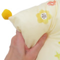 Japan Koupen Chan Throw Pillow Cushion - Flower Light Yellow - 3