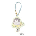 Japan Koupen Chan Keychain Watch Bag Charm - Clover Green Blue - 1