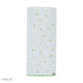 Japan Koupen Chan Jacquard Face Towel - Clover Green - 1