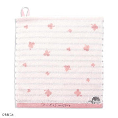 Japan Koupen Chan Hand Towel with Loop - Clover Pink