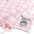 Japan Koupen Chan Gauze Towel Handkerchief - Tartan Pink - 2