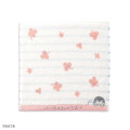 Japan Koupen Chan Embroidered Mini Towel Handkerchief - Clover Pink - 1