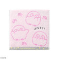 Japan Koupen Chan Embroidered Mini Towel Handkerchief - Happy Pink - 1