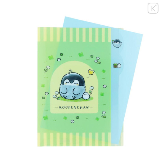 Japan Koupen Chan 5 Pockets A4 Index File Holder - Clover Green - 3